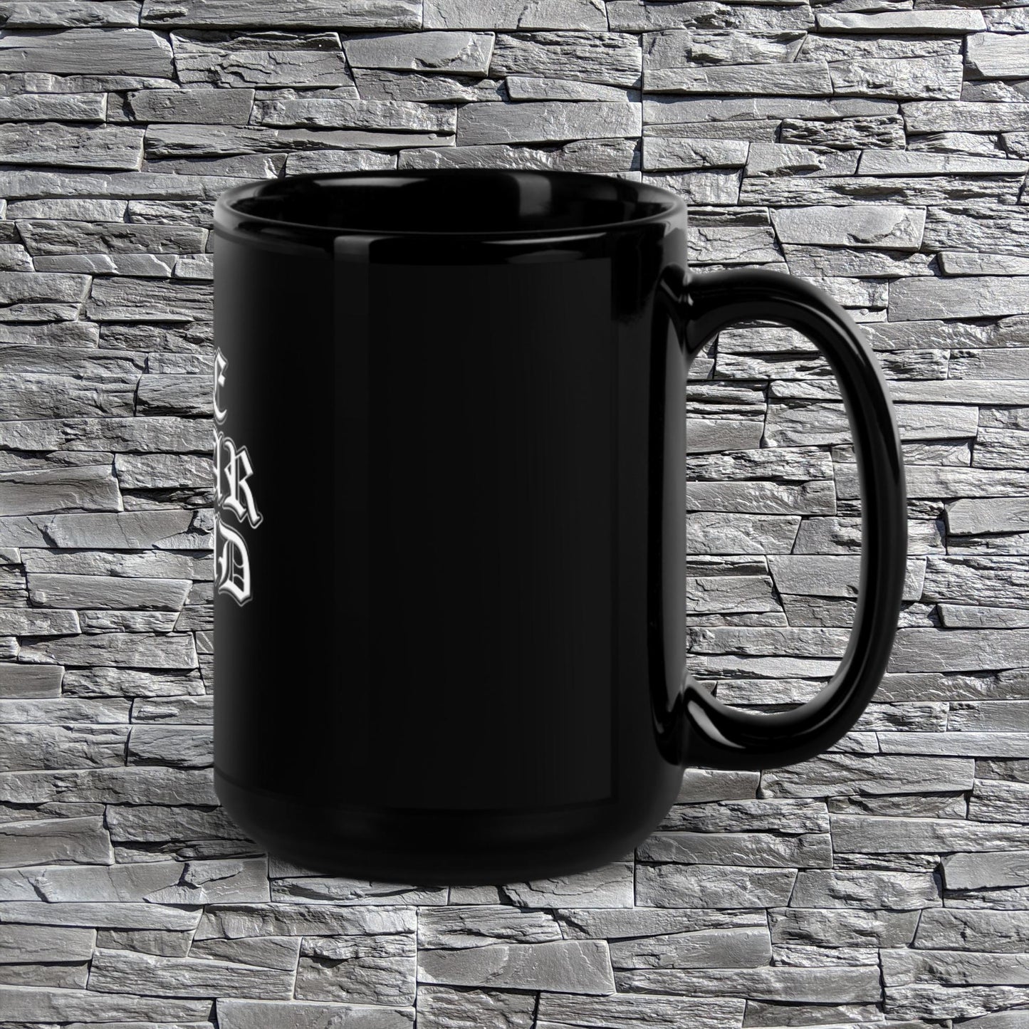 Black Glossy Mug