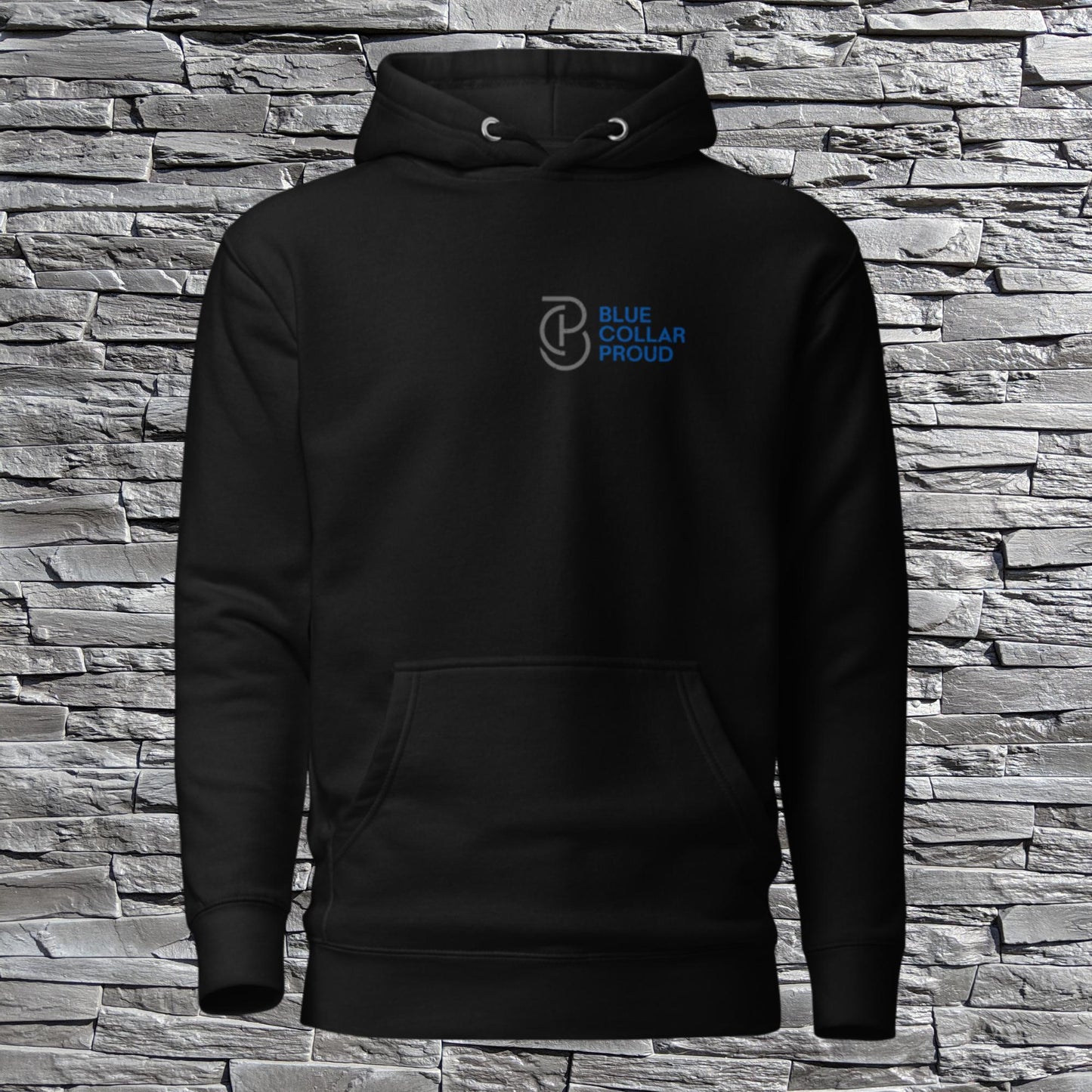 Unisex Hoodie Blue Collar Proud